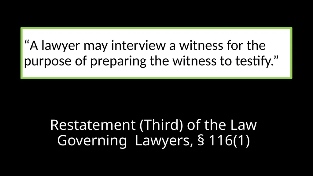 Ethical Issues in Preparing and Questioning - slide 3 of 73