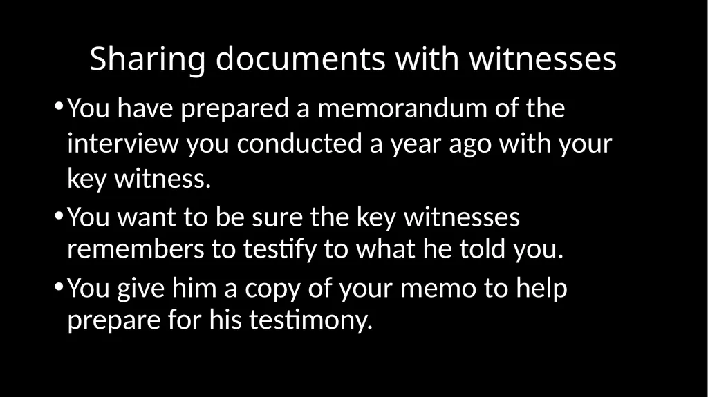 Ethical Issues in Preparing and Questioning - slide 70 of 73