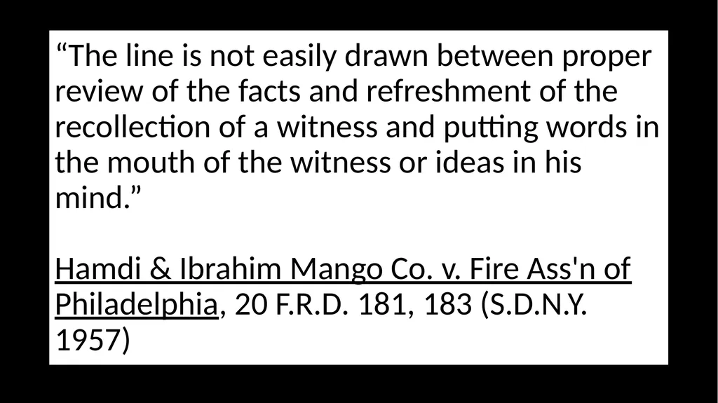 Ethical Issues in Preparing and Questioning - slide 28 of 73