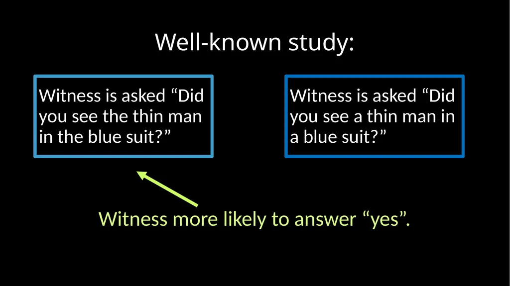 Ethical Issues in Preparing and Questioning - slide 55 of 73