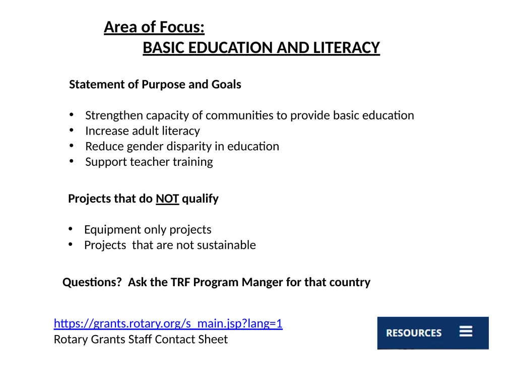 Global Grants Training District 5470 2022 Road map - slide 6 of 25