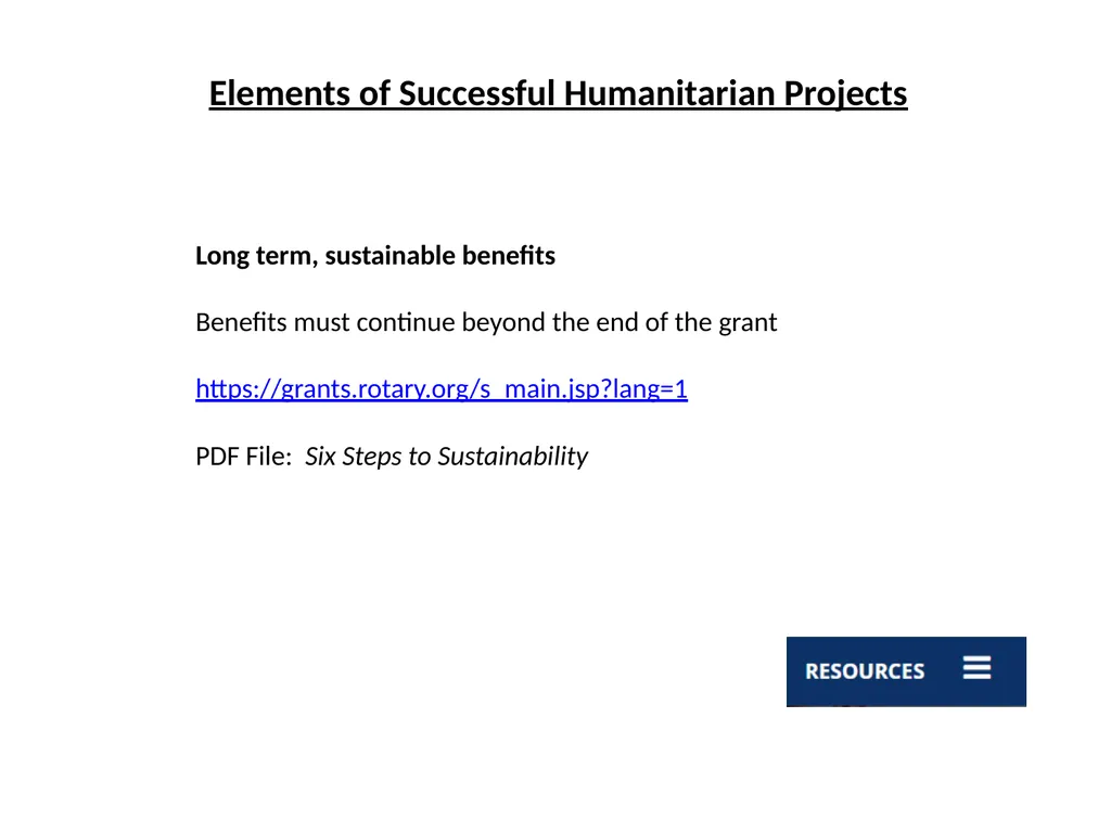 Global Grants Training District 5470 2022 Road map - slide 10 of 25