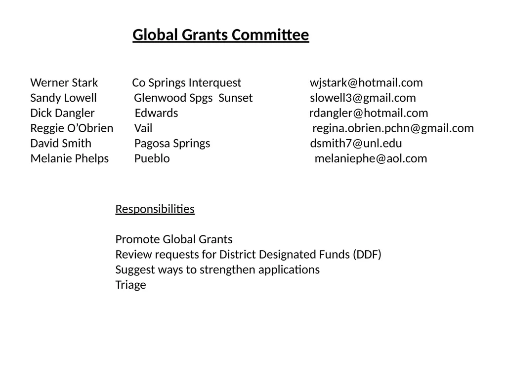 Global Grants Training District 5470 2022 Road map - slide 25 of 25