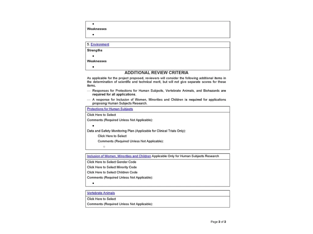 NIH Grant Proposal Preparation: R01, R21, R03, K - slide 26 of 36