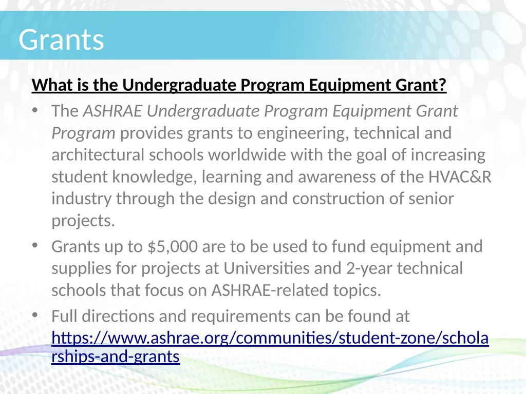 Student Activities CRC Workshop Undergraduate - slide 2 of 6