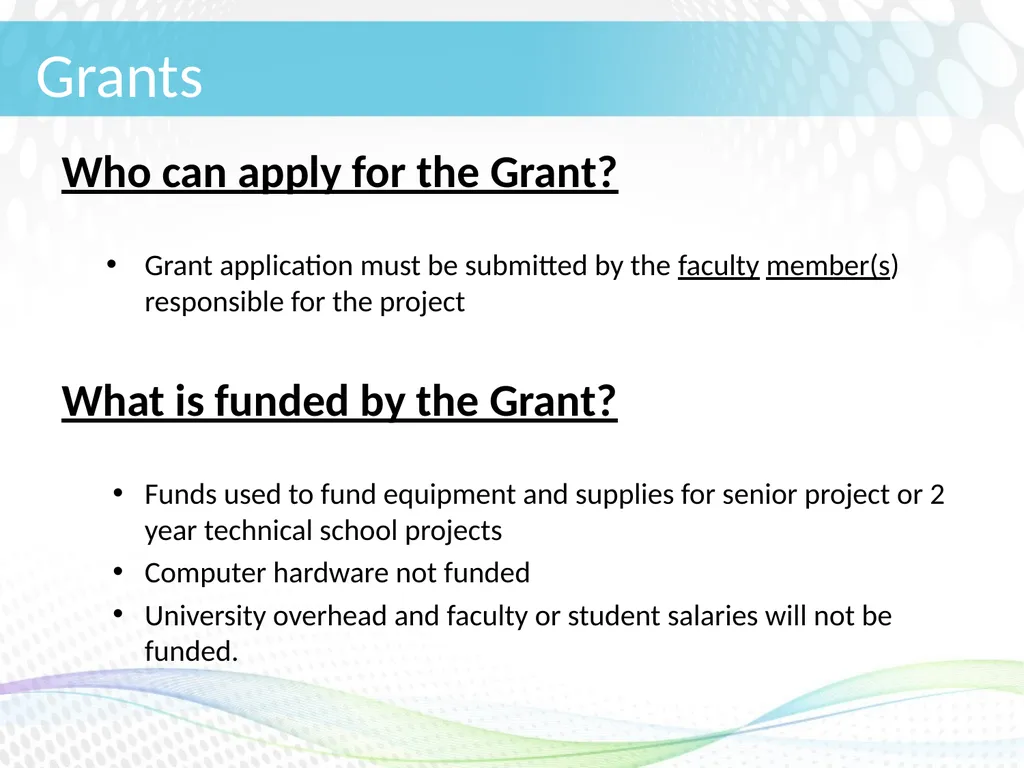 Student Activities CRC Workshop Undergraduate - slide 3 of 6