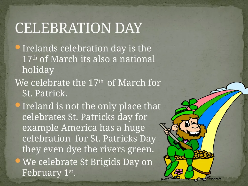 Ireland IRELAND The capital of Ireland is Dublin. - slide 6 of 13