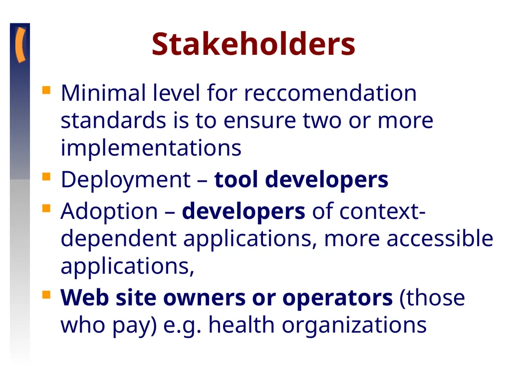 Model-based UI Meeting November 2010, Lyon Fabio - slide 9 of 12