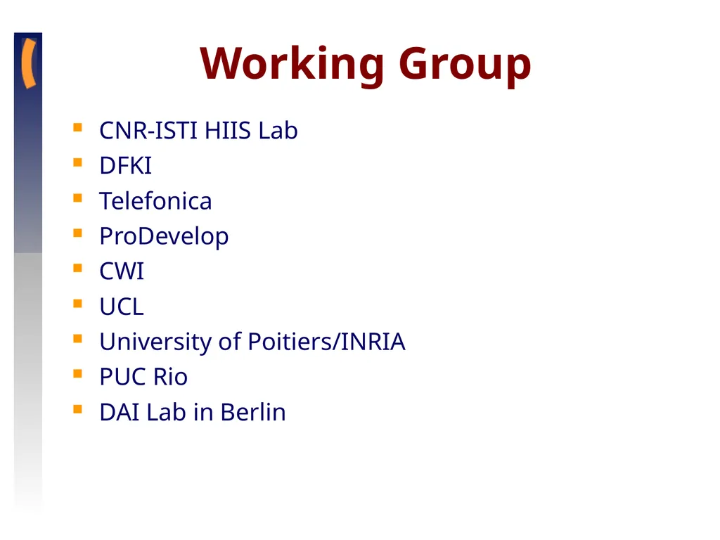 Model-based UI Meeting November 2010, Lyon Fabio - slide 11 of 12