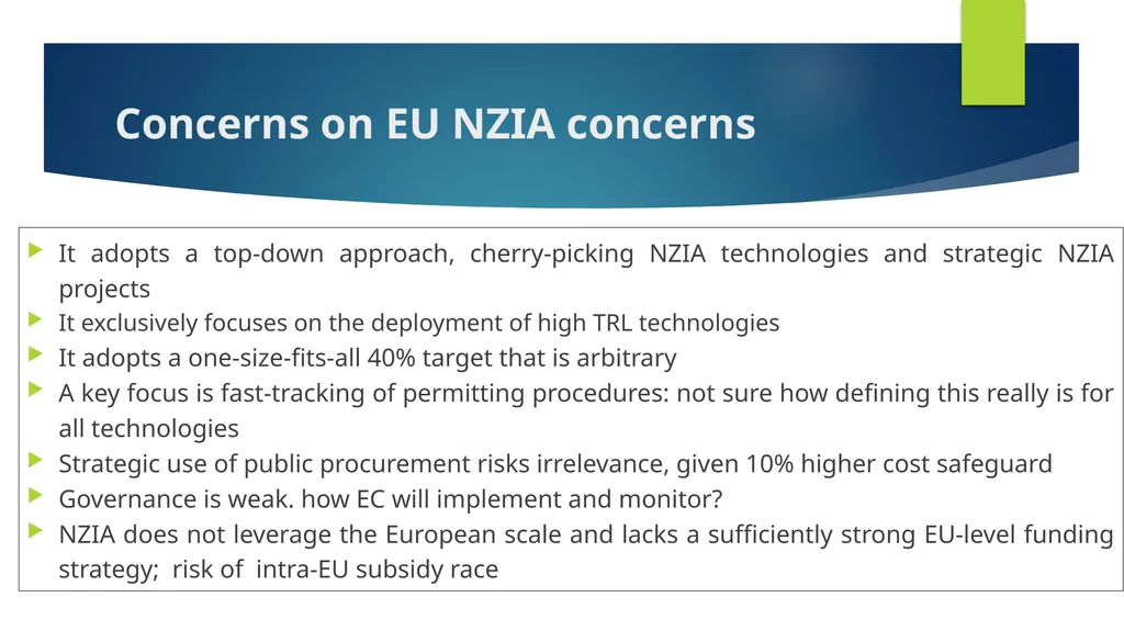 Green Industrial/Innovation Policy Making in - slide 9 of 13