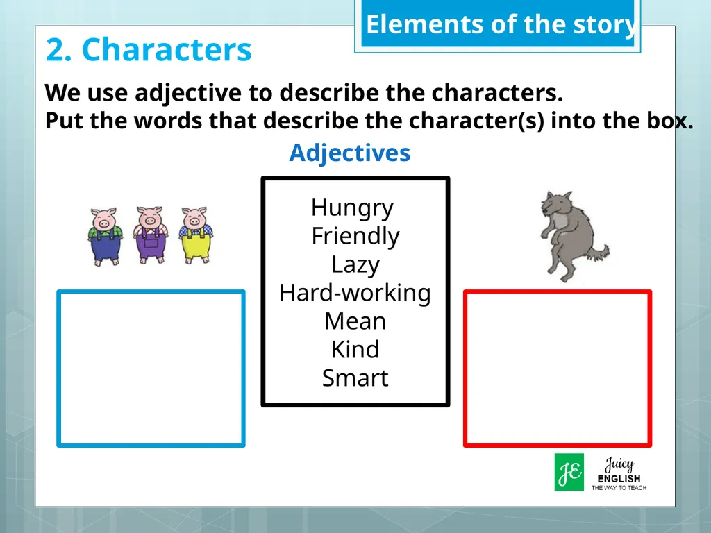 Introduction to classic tales 1 First Grade Unit 2 - slide 8 of 8