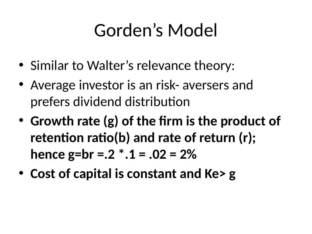 DIVIDEND DECISION DIVIDEND POLICY DIVIDEND AND - slide 15 of 28