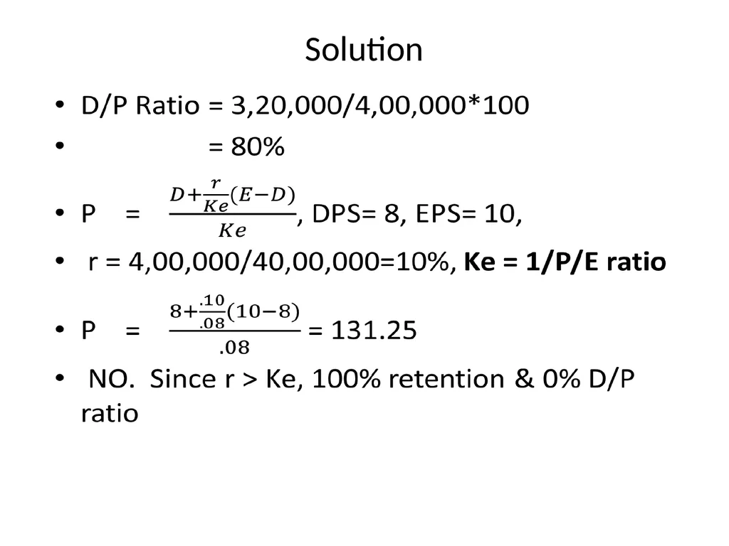 DIVIDEND DECISION DIVIDEND POLICY DIVIDEND AND - slide 13 of 28