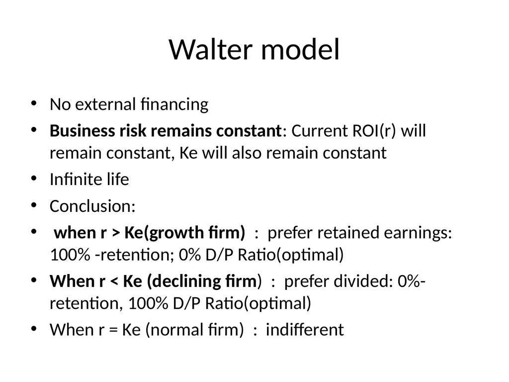 DIVIDEND DECISION DIVIDEND POLICY DIVIDEND AND - slide 10 of 28