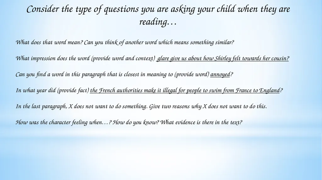 Welcome to our Y6 SATs Information Evening! 1) - slide 9 of 25