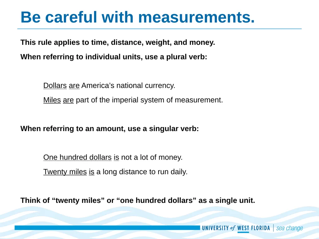 Subject-Verb Agreement Adapted from Real Good - slide 11 of 20