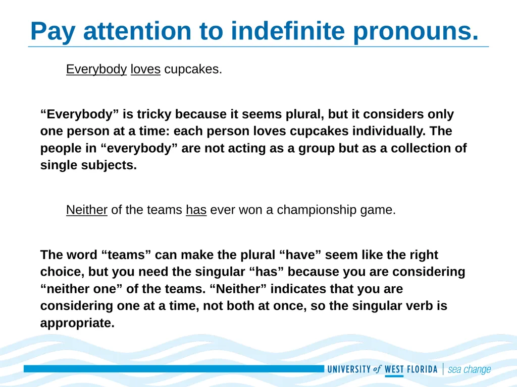 Subject-Verb Agreement Adapted from Real Good - slide 8 of 20