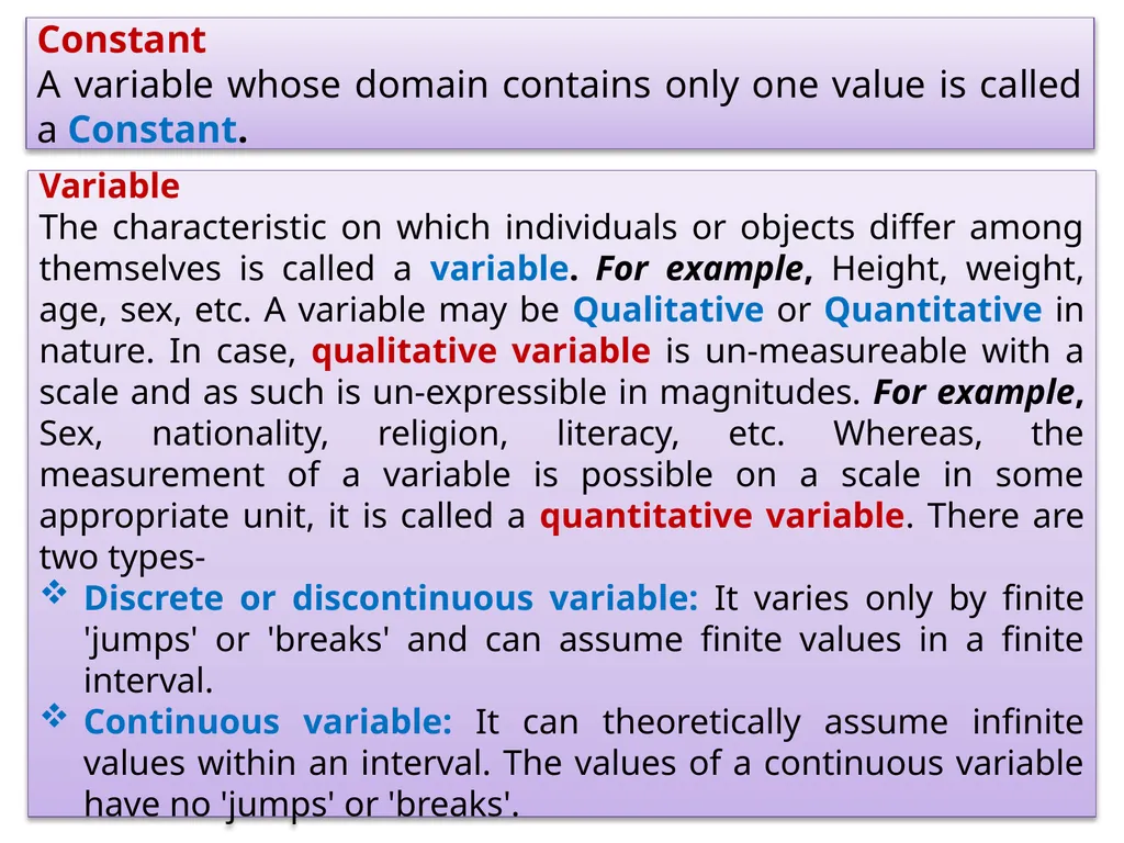 Statistics – AN INTRODUCTION RAKESH GOEL - slide 10 of 11