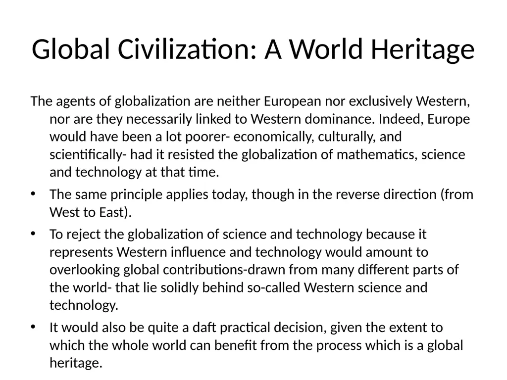 Pro-Globalization Vs Anti-globalization Those who - slide 5 of 9