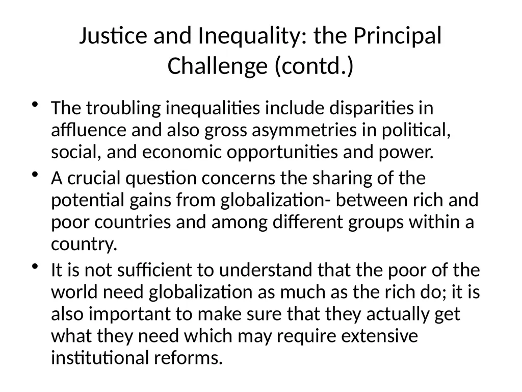 Pro-Globalization Vs Anti-globalization Those who - slide 8 of 9