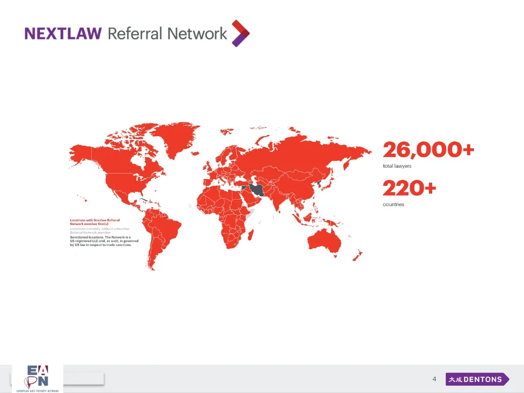 Dentons Pro Bono Practice Working with EAPN and - slide 4 of 8
