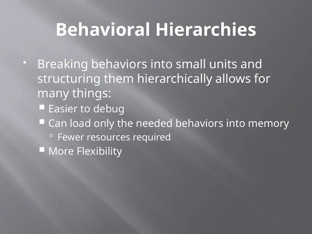 NPC Behavior Jonathan Ziegler AI Game Programming - slide 19 of 37
