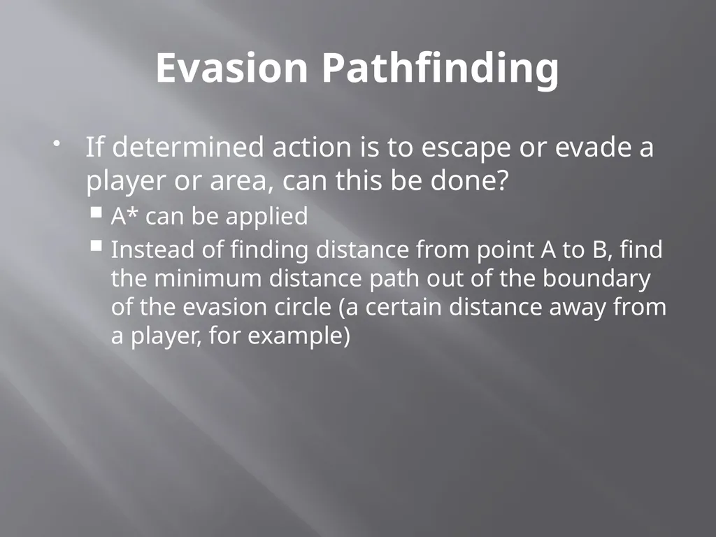 NPC Behavior Jonathan Ziegler AI Game Programming - slide 26 of 37