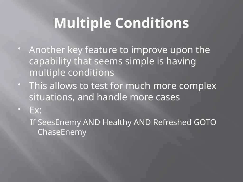 NPC Behavior Jonathan Ziegler AI Game Programming - slide 17 of 37