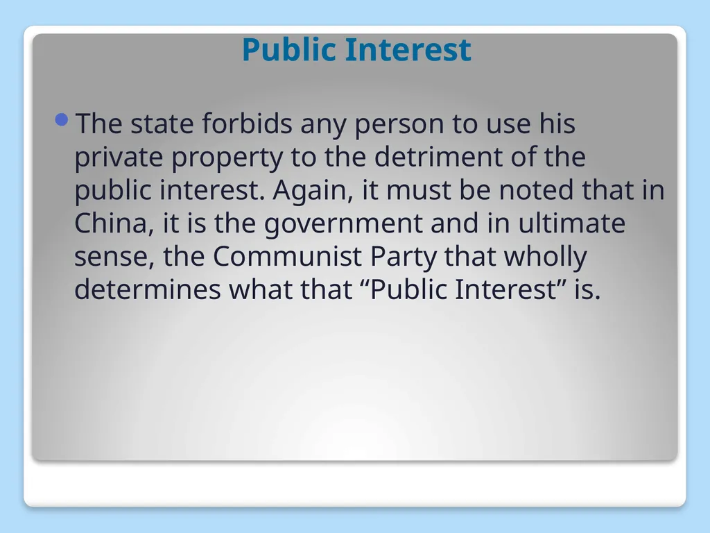 CONSTITUTION OF CHINA FEATURES Ms. Ushus Mol E U - slide 11 of 13