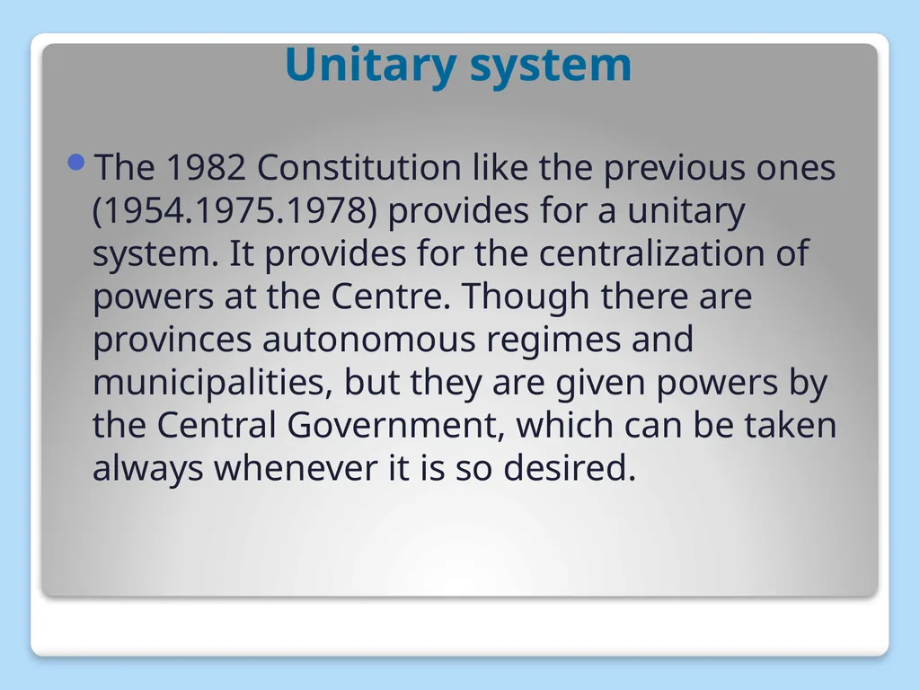 CONSTITUTION OF CHINA FEATURES Ms. Ushus Mol E U - slide 5 of 13