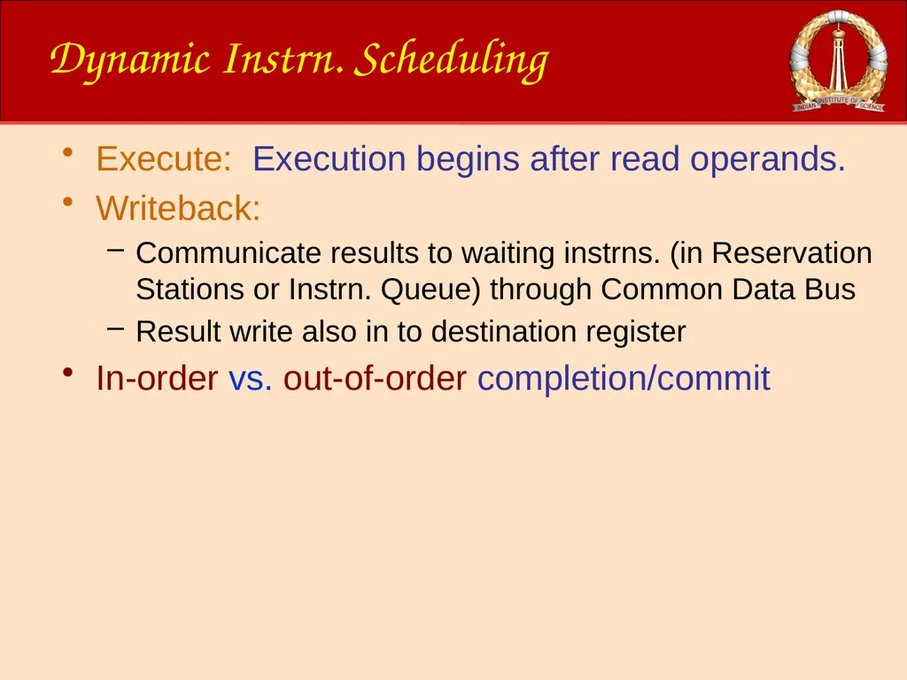ACM-WS-2021 04 Jan. 2022 (C)RG@CSA,IISc Processor - slide 58 of 64