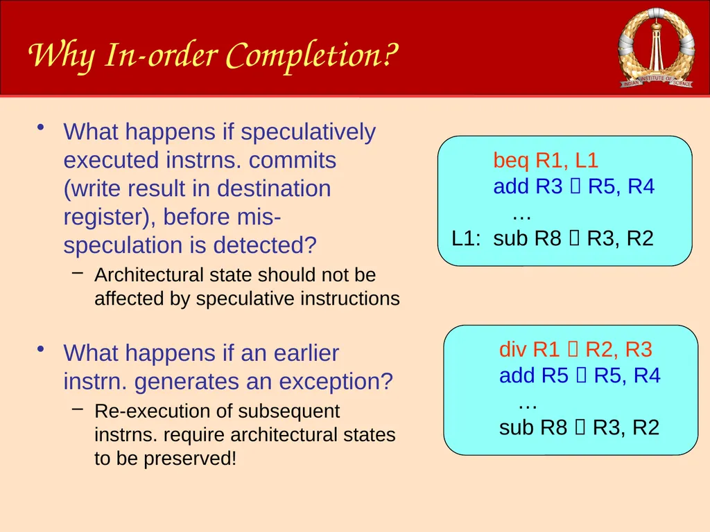 ACM-WS-2021 04 Jan. 2022 (C)RG@CSA,IISc Processor - slide 59 of 64