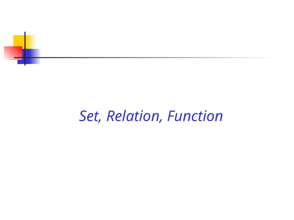 Mathematical foundation Formal Methods Foundation - slide 3 of 17