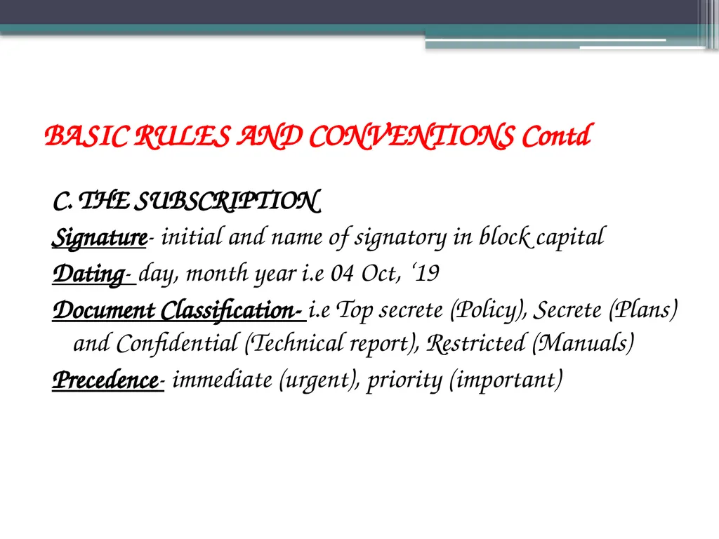 STAFF WRITING IN FRSC BY SCHOOL GENERAL STUDIES - slide 14 of 26