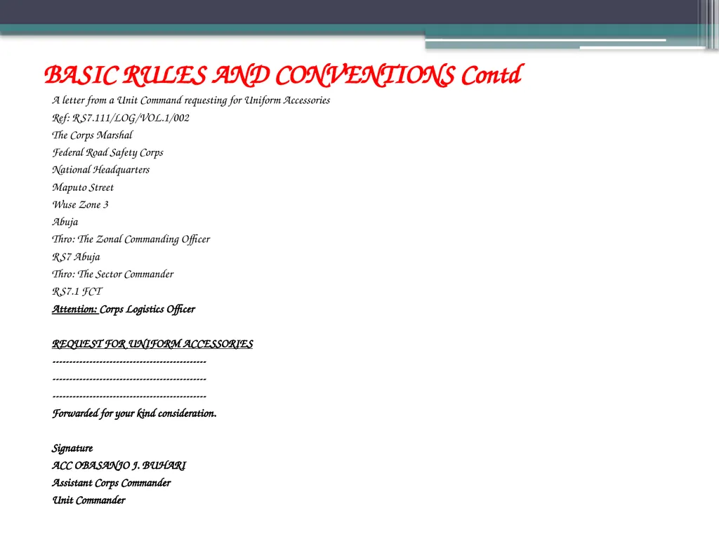 STAFF WRITING IN FRSC BY SCHOOL GENERAL STUDIES - slide 16 of 26