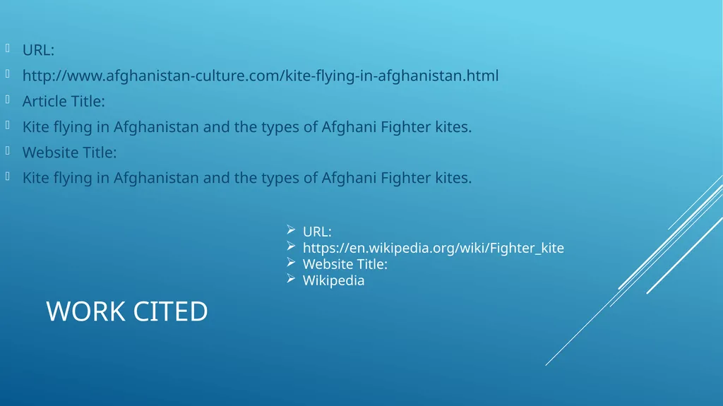 Afghan kite fighting What is it? Kite fighting is - slide 5 of 5