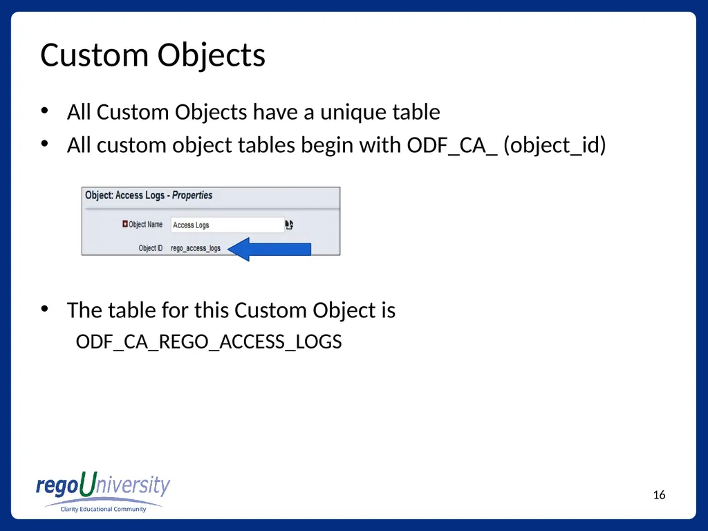 Reporting Tables, Writing Queries, and More - slide 16 of 27