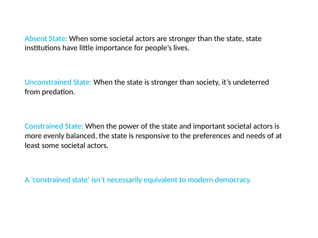 The Origins of the Modern State What is the State? - slide 92 of 92