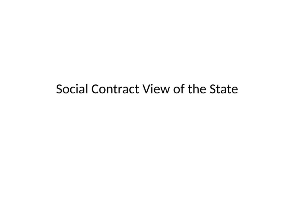 The Origins of the Modern State What is the State? - slide 9 of 92