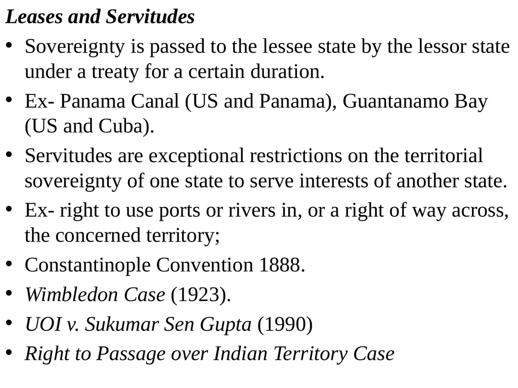 Public International Law Territorial Sovereignty - slide 10 of 12