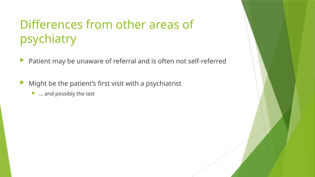 Introduction to Consultation-Liaison Psychiatry - slide 11 of 32