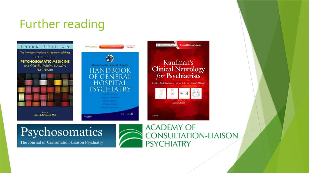 Introduction to Consultation-Liaison Psychiatry - slide 31 of 32