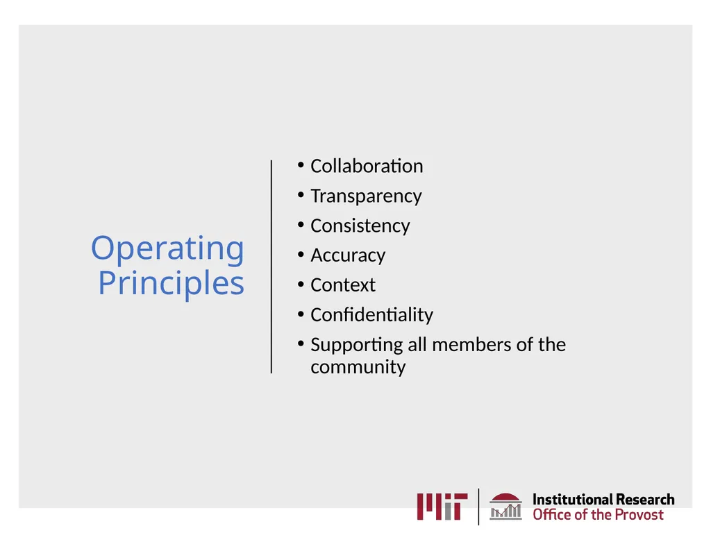 MIT Institutional Research AKA the Office of - slide 4 of 27