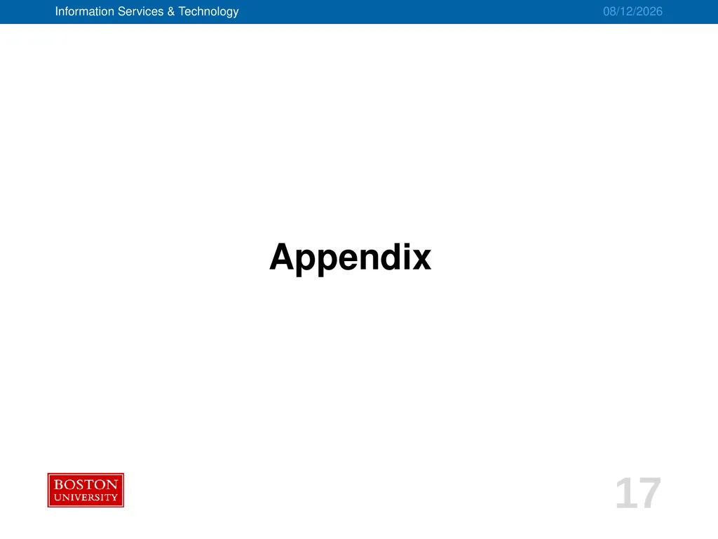 IACUC/ASC Systems Implementation Project Advisory - slide 17 of 20