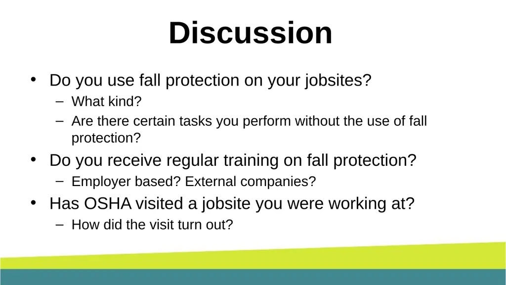 Welcome! Fall Prevention in Construction This - slide 8 of 43
