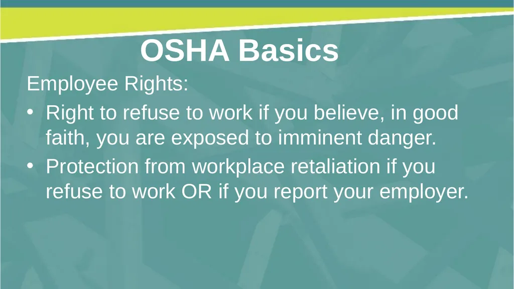 Welcome! Fall Prevention in Construction This - slide 12 of 43