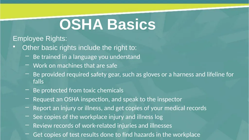 Welcome! Fall Prevention in Construction This - slide 13 of 43