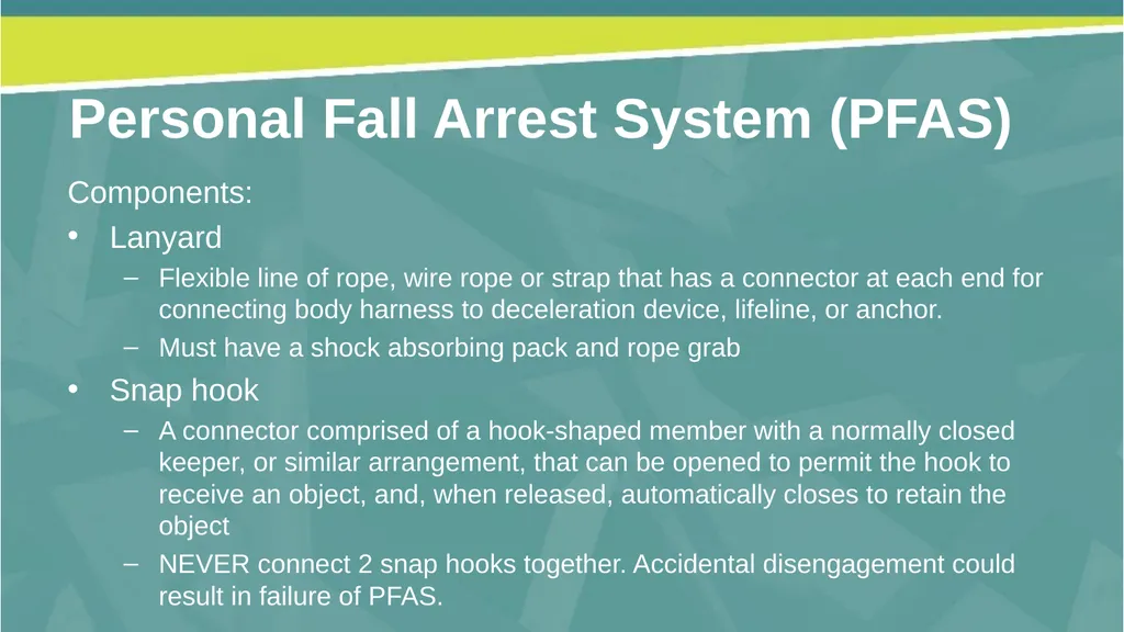 Welcome! Fall Prevention in Construction This - slide 26 of 43