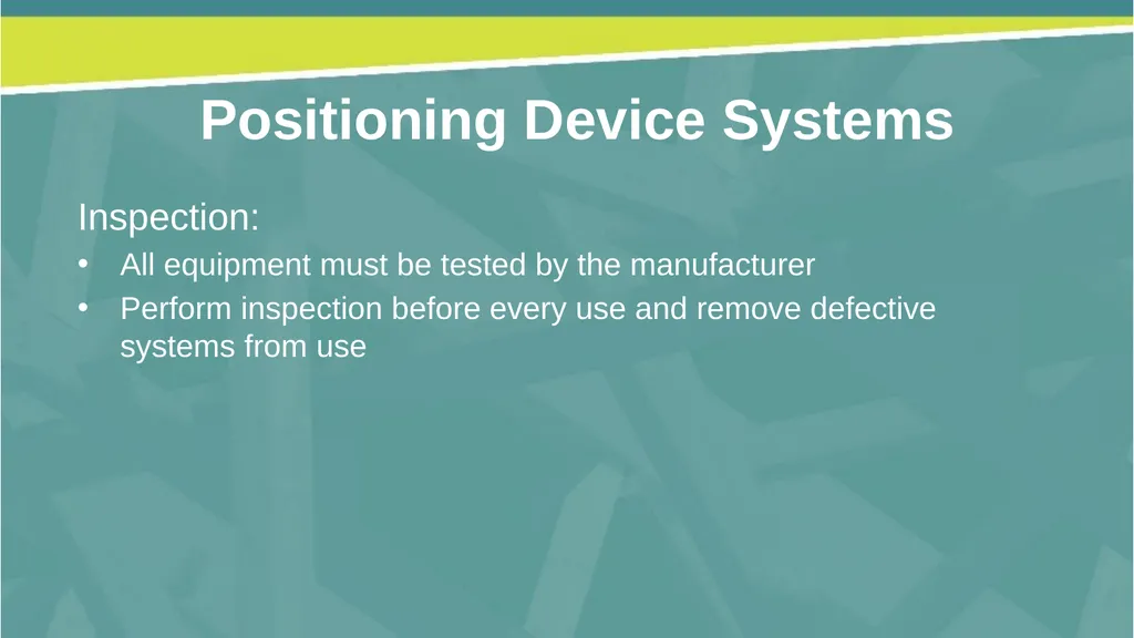 Welcome! Fall Prevention in Construction This - slide 31 of 43