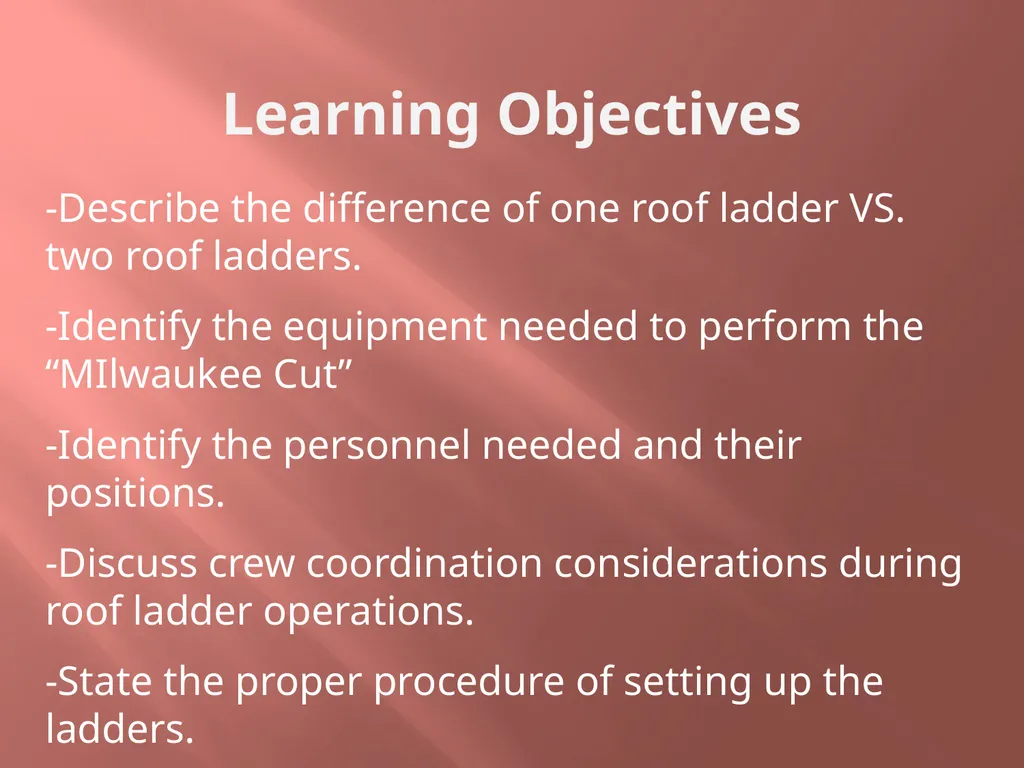 Vertical Ventilation “Milwaukee Cut” FF Justin - slide 3 of 19